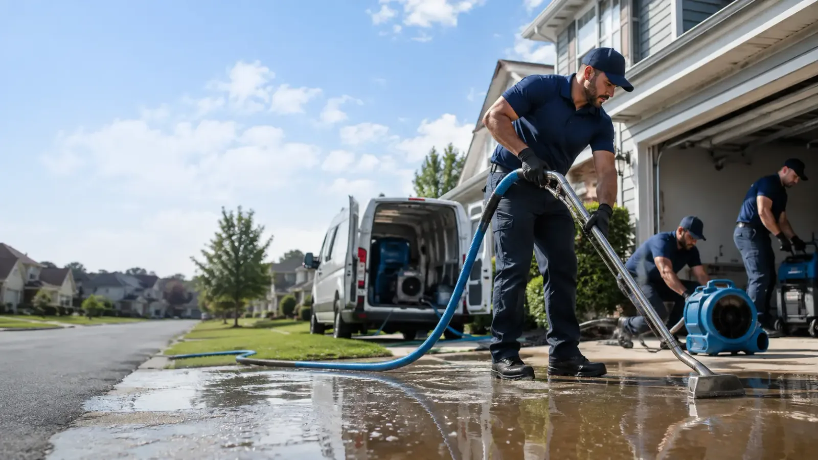 Flood Damage Restoration in Midfield, TX